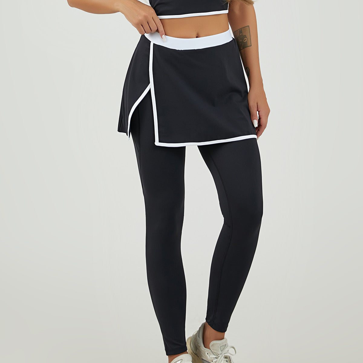 Fitness Culotte Two-Piece Sports Suit For Women