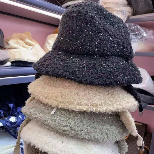 Women's Fashion Warm Ear Protection Bucket Hat