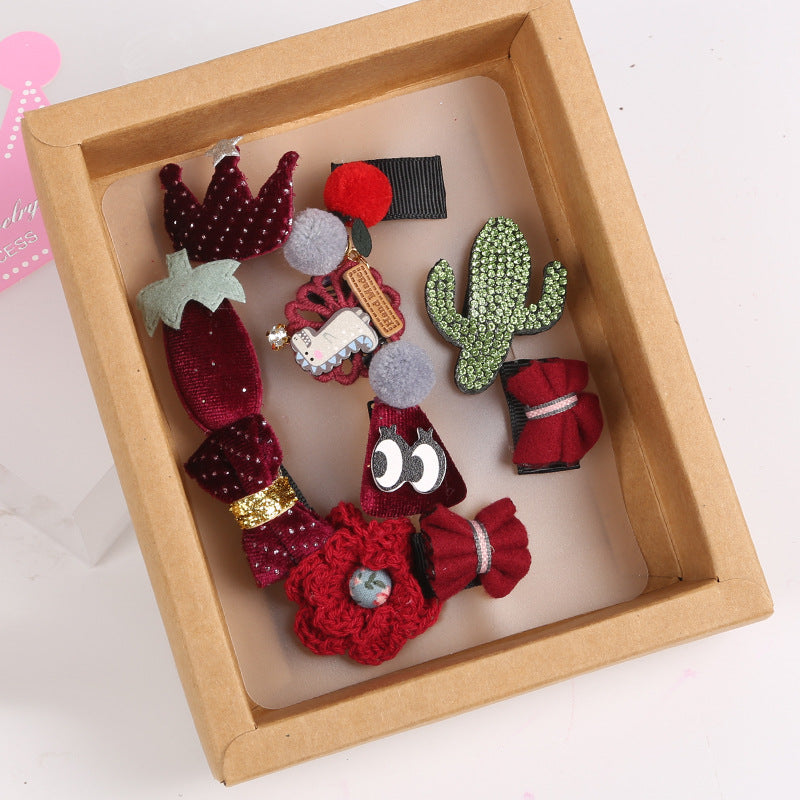 Girl's hairpin 10 piece set