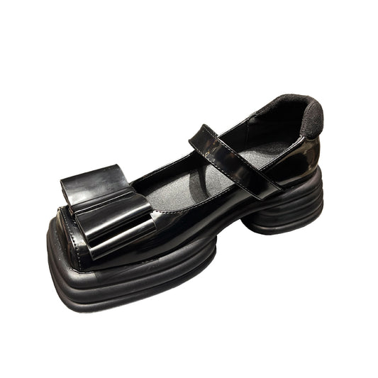 Stylish Platform Retro Shoes Preppy Shallows