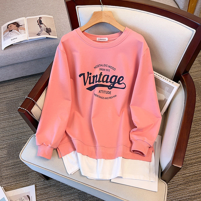 Plus-sized Large Super Plus Size Loose Autumn Sweater