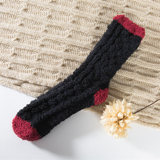 Coral fleece socks Ladies sleep socks