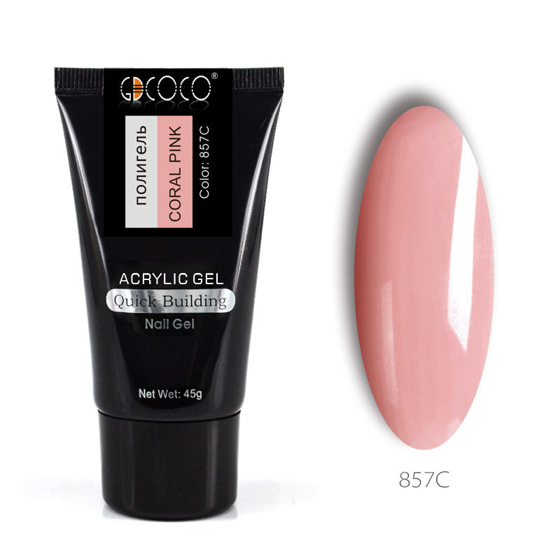 Nail phototherapy extension functional gel
