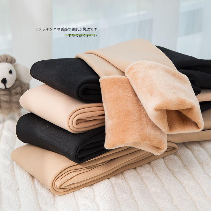 High-waisted abdomen leggings