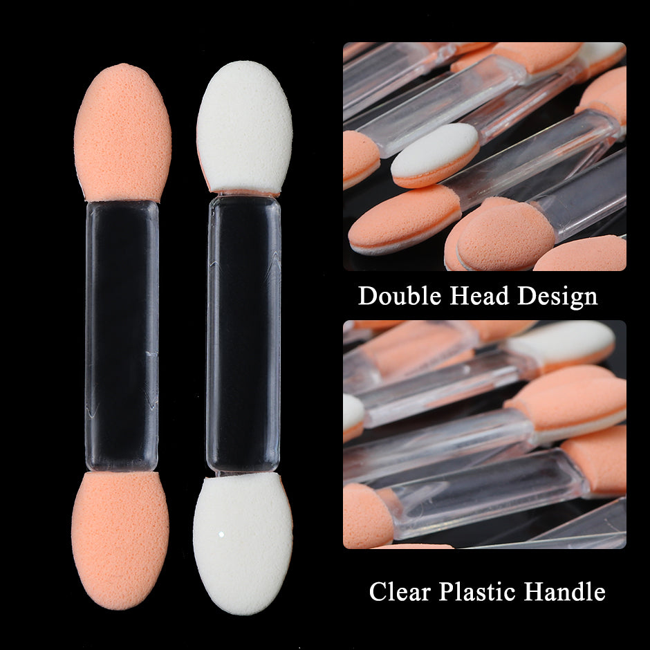 Double-head sponge for eyeshadow brush