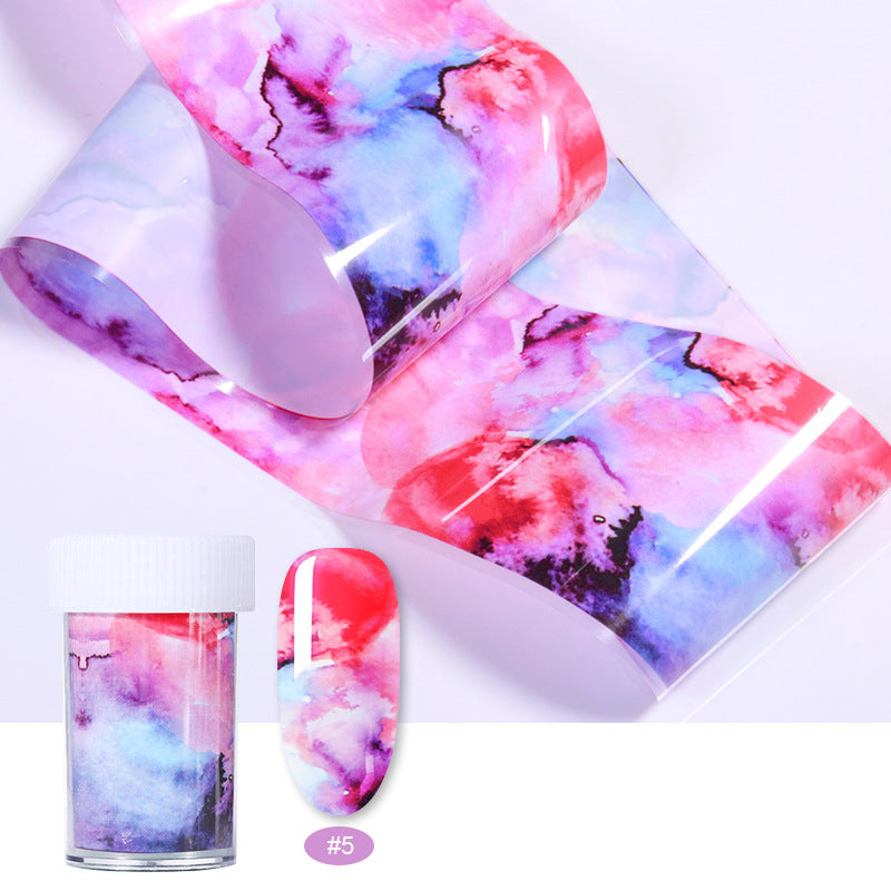 Marble Stained Starry Paper