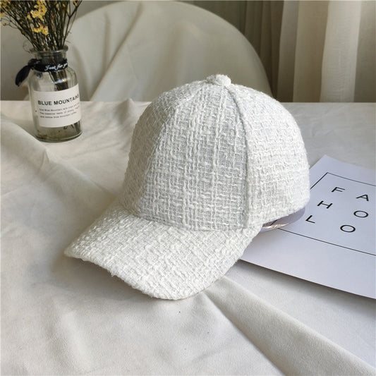 Hat Lady Autumn And Winter New Character Grain When Tweed