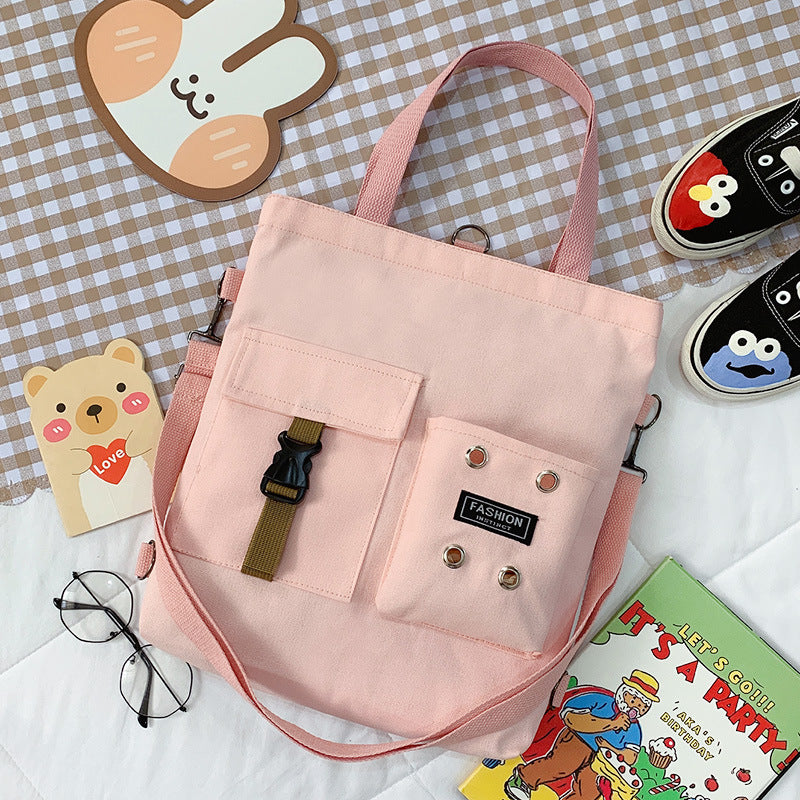 Trendy Cool Girl Student Cute Bear Cartoon Bag
