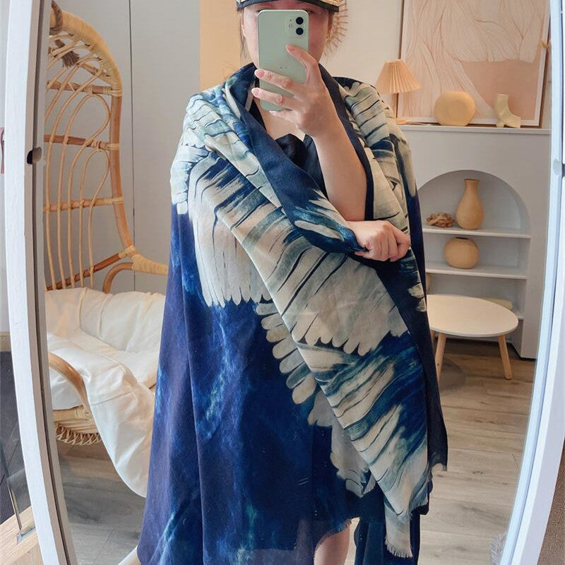Dame Casual Cashmere Print Tørklæde