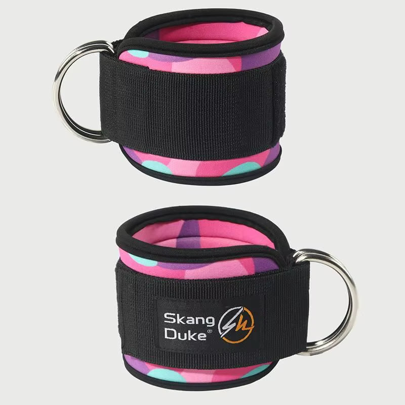 1/2PCS Padded Ankle Straps Ankle Straps for Cable Machines D-Ring Comfortable Gym Pulley Anklet Fitness Anklet for Gym Pulley