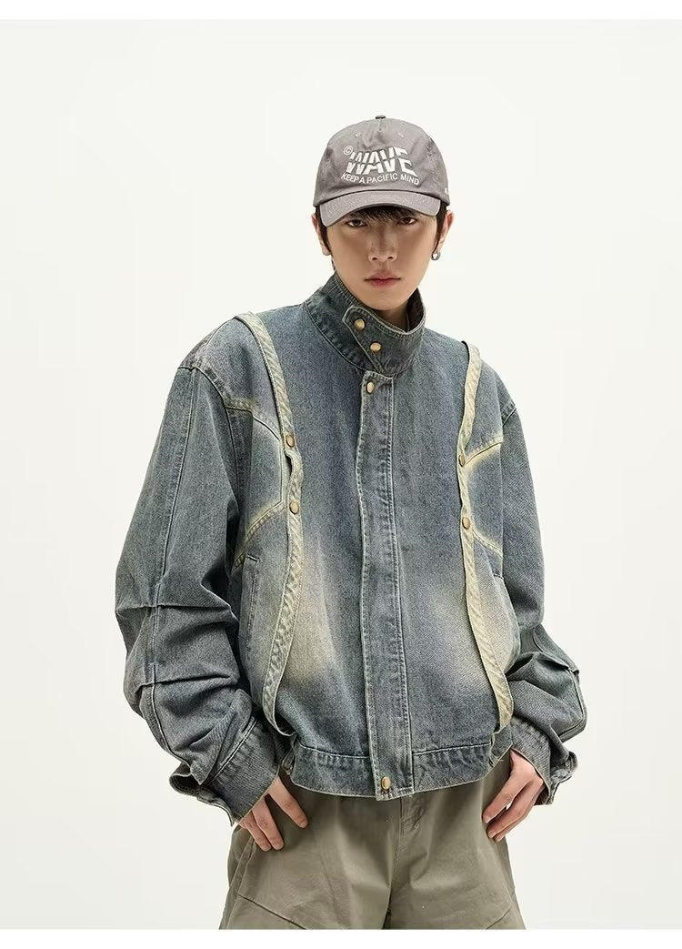 Men's Niche American Vintage Denim Jacket