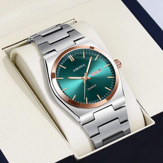 Ultra-thin Men's Waterproof Luminous Quartz Watch