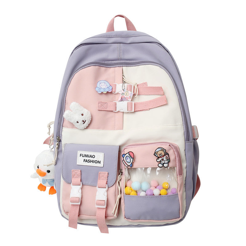 Backpack Large Capacity Schoolbag For Middle School Students