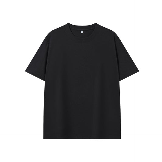 Summer Pure Color Minimal Versatile Short T