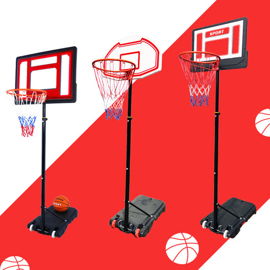 Justerbart indendørs og udendørs flytbart basketballstativ til teenagere