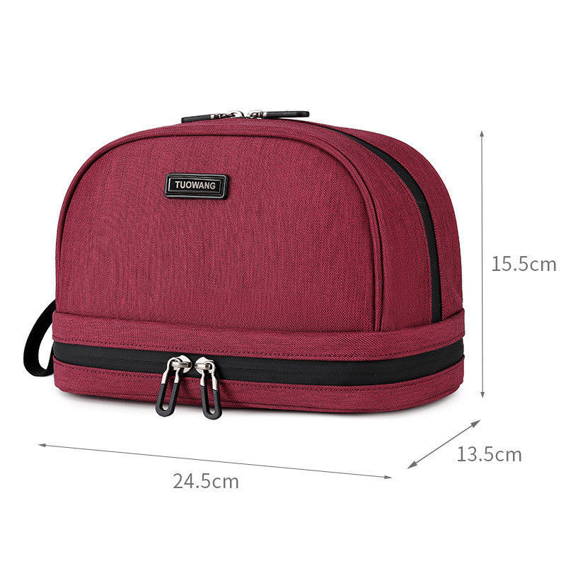 Wash Bag Men's Waterproof Bath Bag Wet And Dry Separation