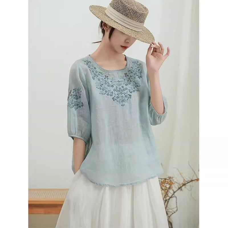 Summer-style Loose Slimming Pullover Top