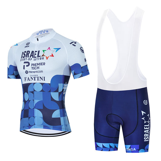 Summer Short-sleeved Bib Jersey Suit Mountain Biking