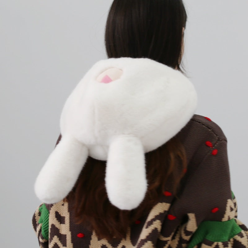 Sweet And Cute Three-dimensional Rabbit Ear Plush Ear Hat