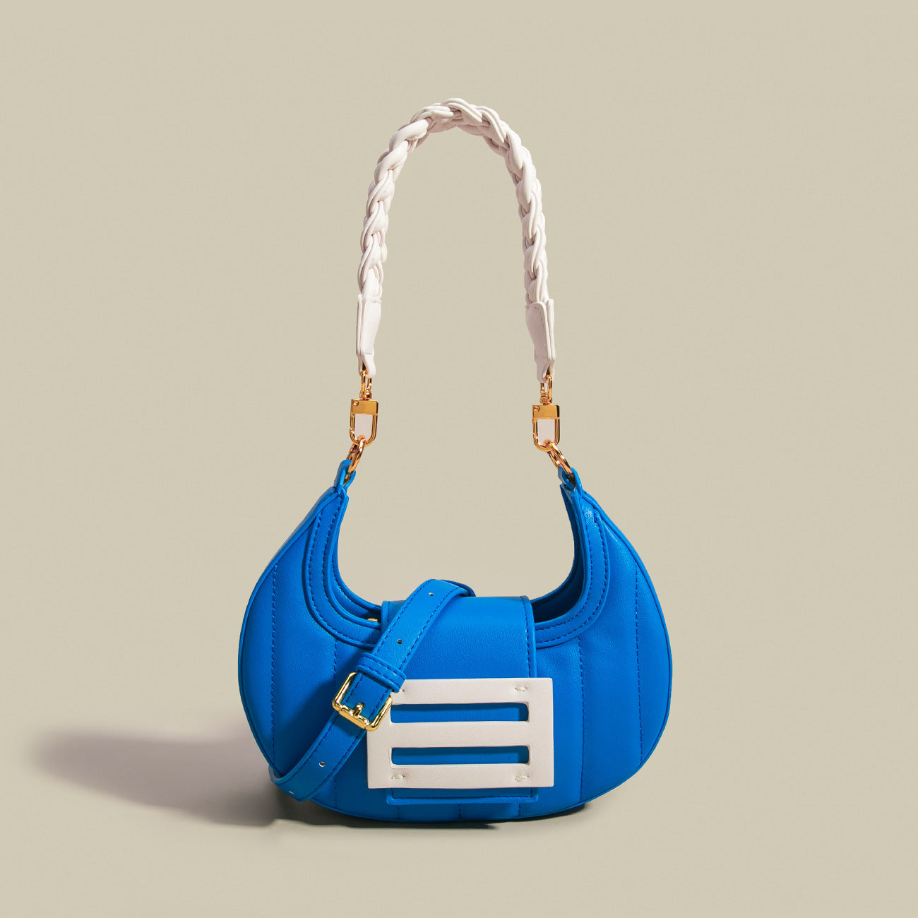 Small Group Design  Underarm Bag Female Crescent