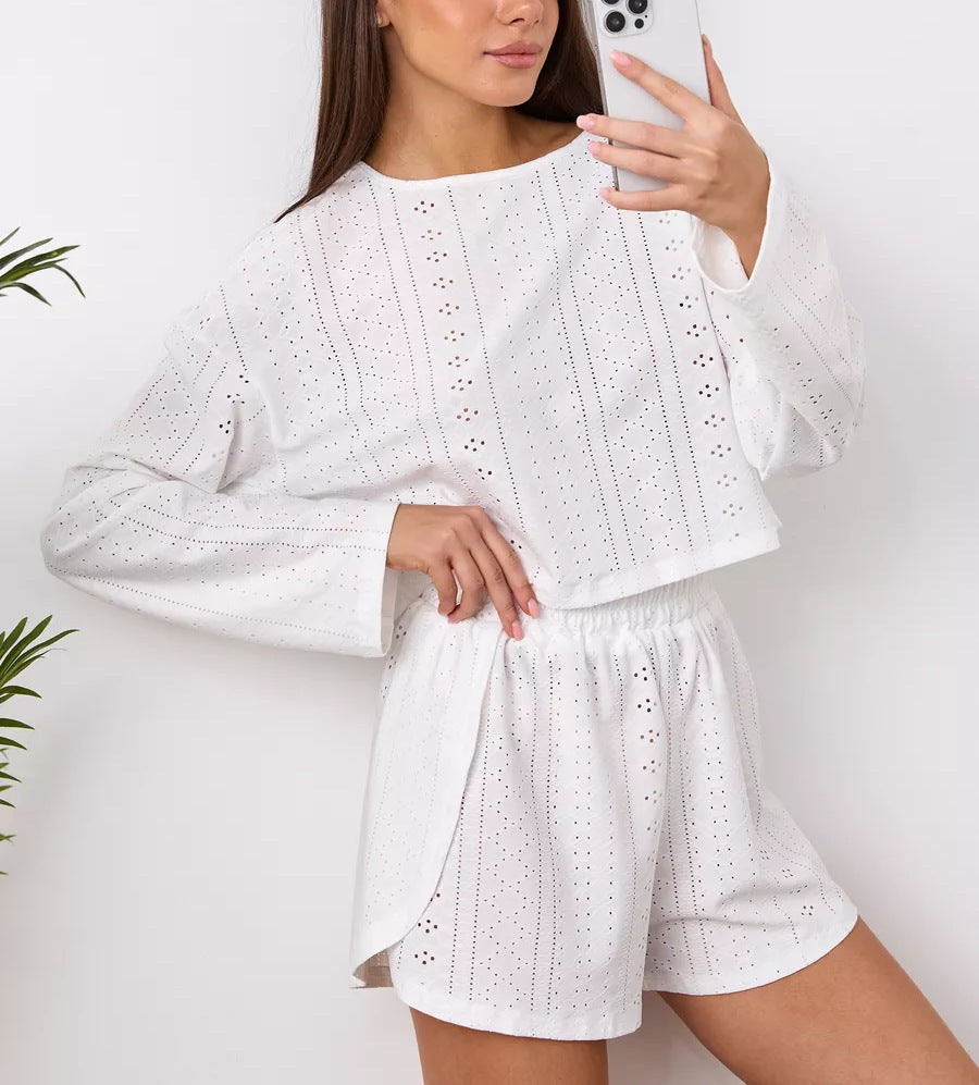 Women's Fashionable Simple Style Slim-Fit Loose Suit