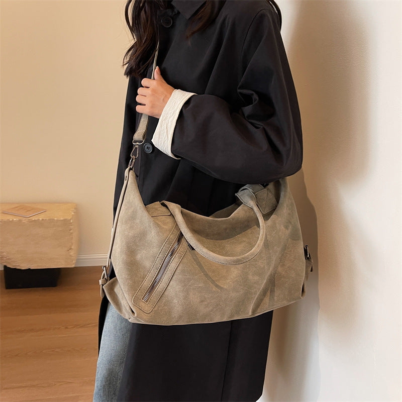 Casual Large Capacity Women's Fashion Retro Shoulder Bag