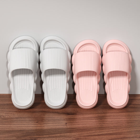 Solid Color Home Bathroom Fashion Slippers
