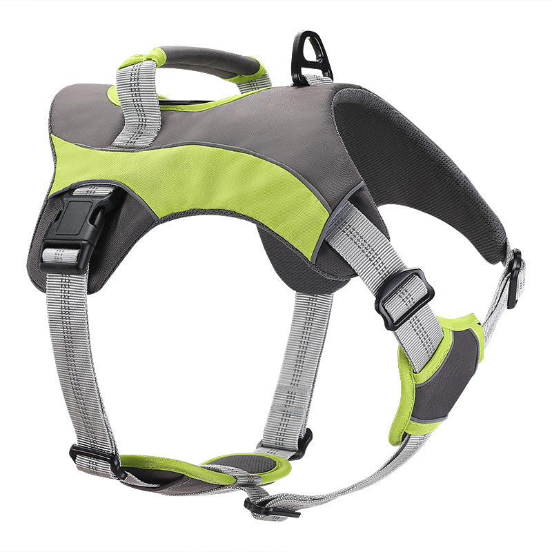Breathable Large Dog Chest Harness With Leash