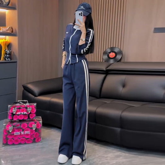 Women's Casual Sportswear Set SpringAutumn Stylish Design