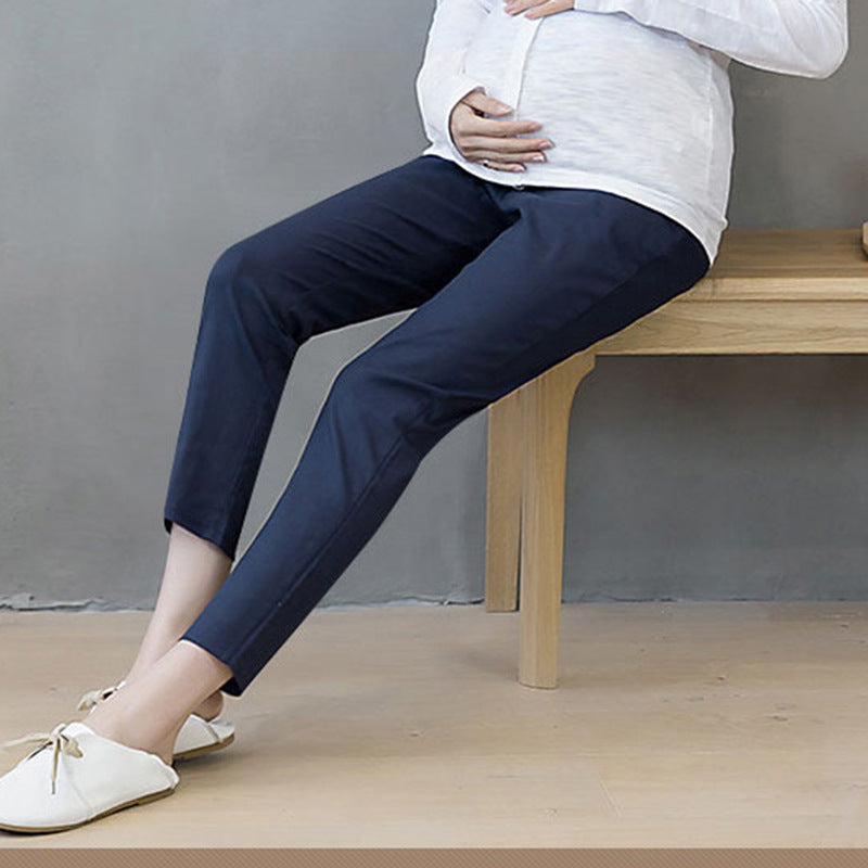 Chao mom cotton and linen pants