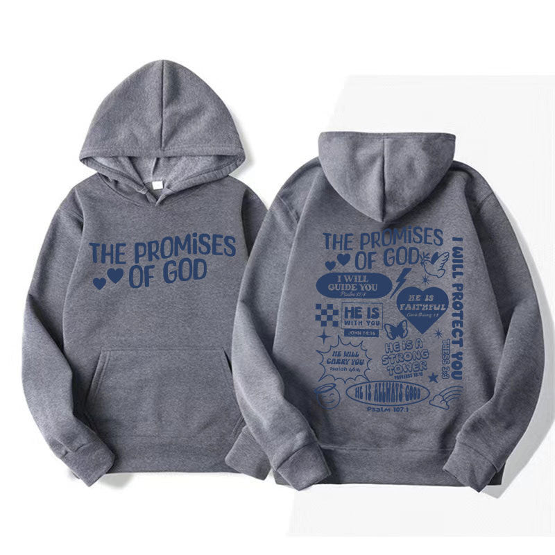 Men's And Women's Fashion Solid Color Hooded Sweater