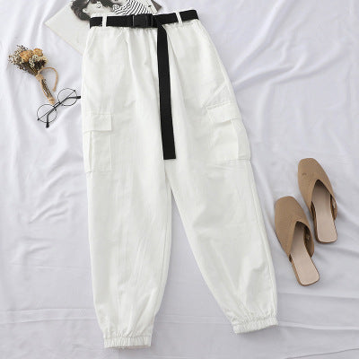 Women's belt tooling trousers