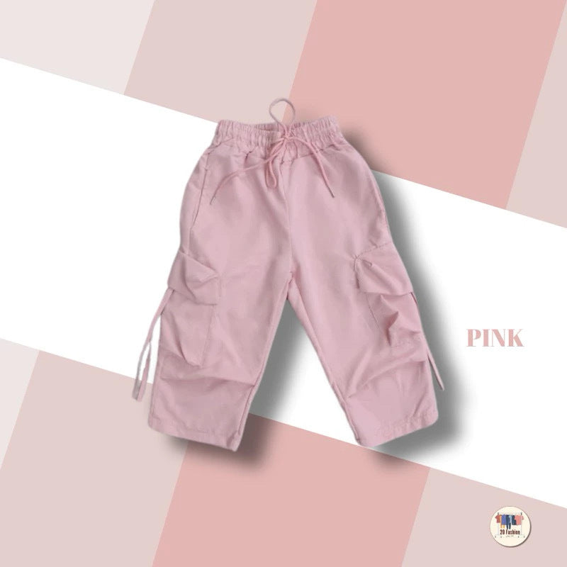 Unisex Children Fashionable Cargo Pants
