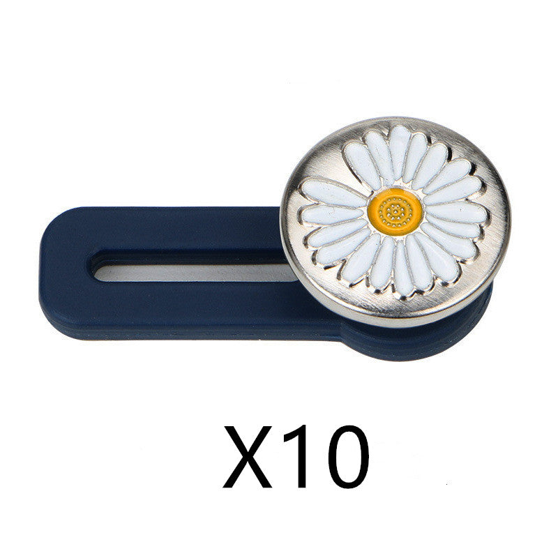 No Sew Jeans With Adjustable Expansion Waist Button