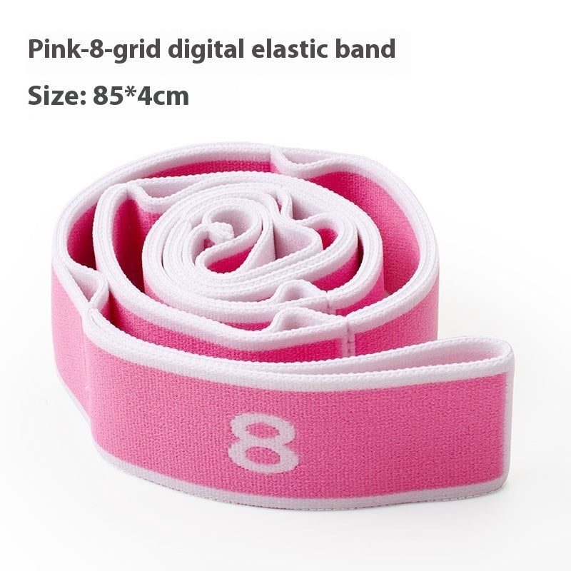 Children's Adult Digital Eight-grid Latin Dance Yoga Stretch Belt