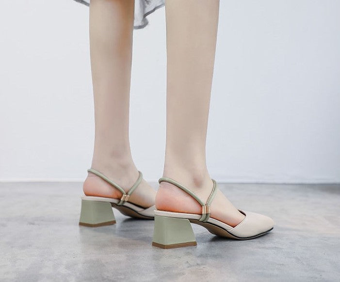 Fairy Mid-heel All-match Lady Single Shoes