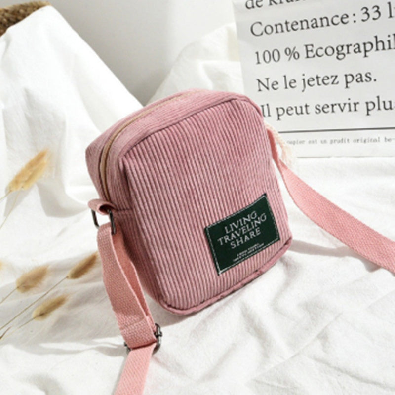 Fashion Simple Casual Messenger Mobile Phone Bag