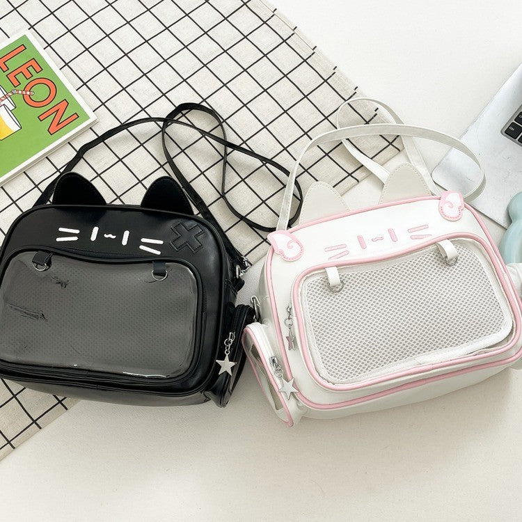 Fashionable All-match Mechanical Cat Backpack For Women