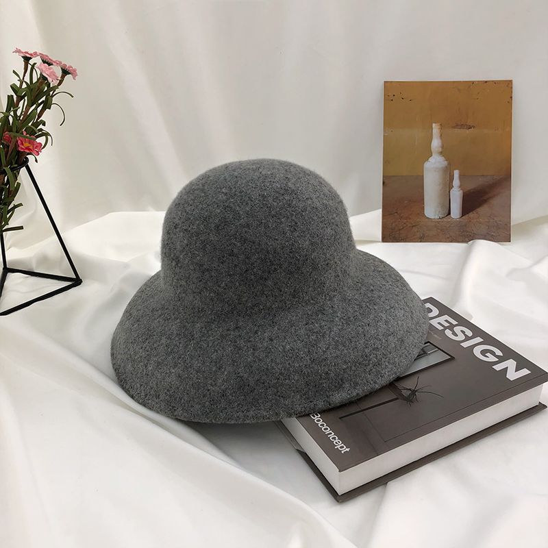 Women's Fashion Retro Solid Color Fisherman's Hat