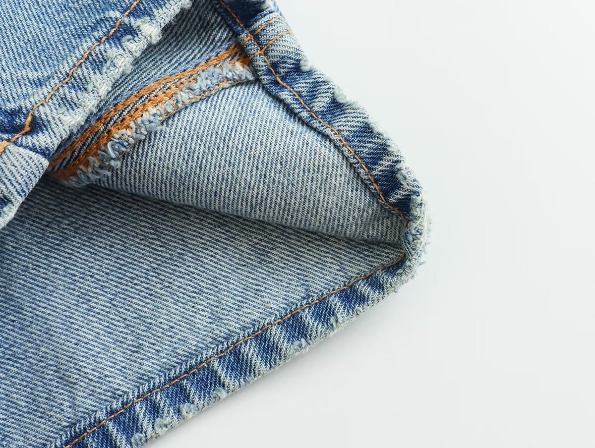 Sommerbukser til kvinder i europæisk og amerikansk vind og taljejeans