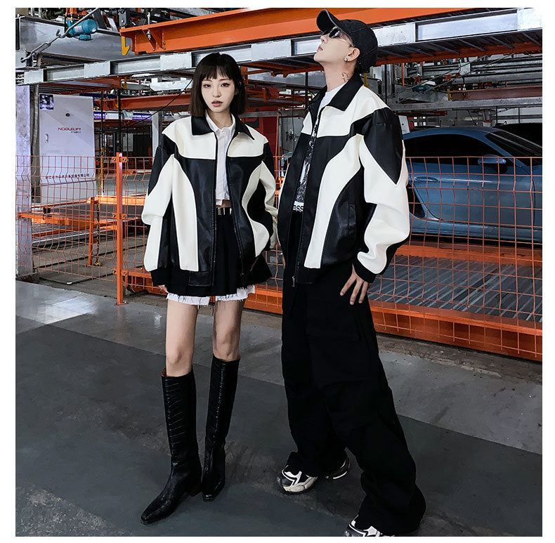 Men's Oversize American Plus Size Locomotive Style Coat