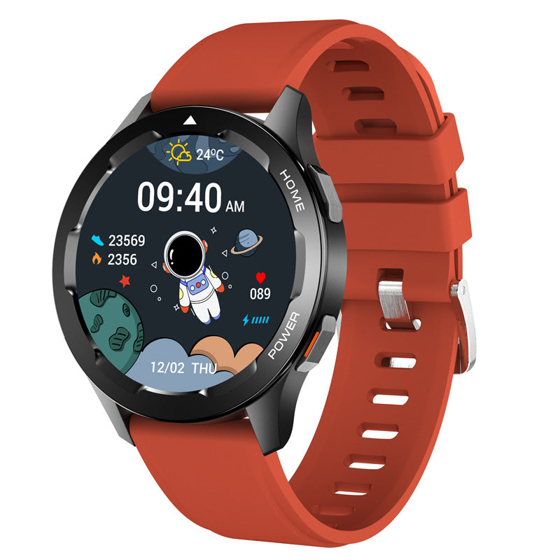 Smartwatch Bluetooth Opkald Fuld Cirkel Touch Puls