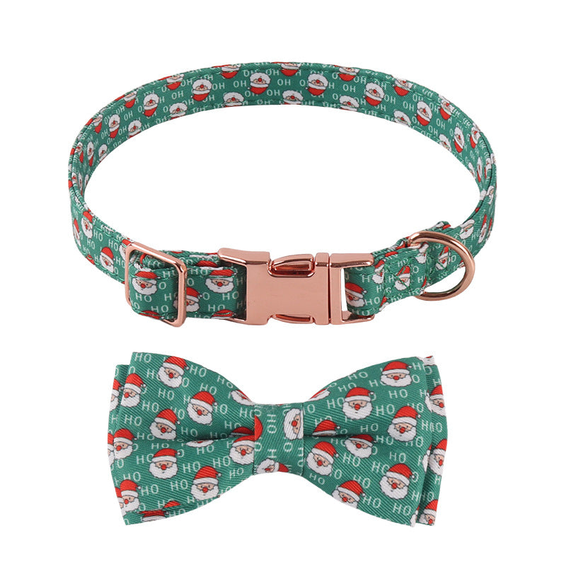 Pet Supplies Design Christmas Series Bow SUNFLOWER Holiday Dog Collar