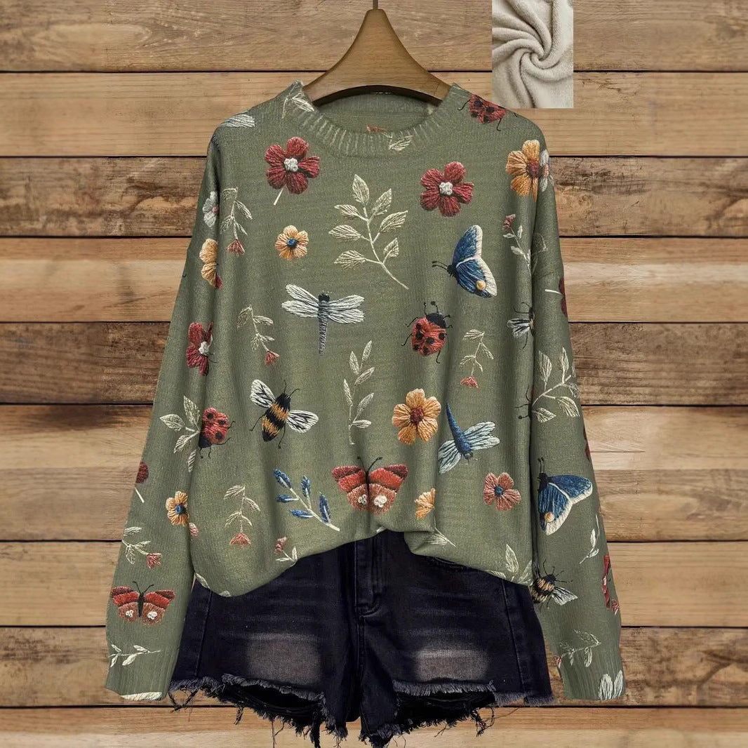Women's Loose Thick Needle Imitation Sweater