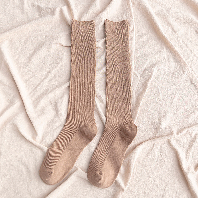 South Korea Japanese jk middle tube knee-length street half-high tube ins trendy socks