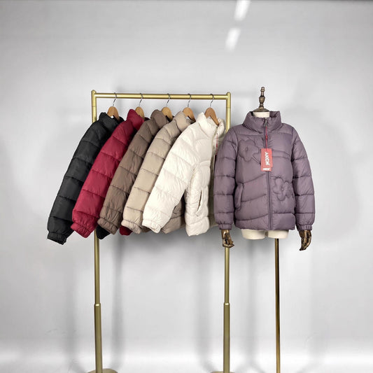 Winter Mid-length Down Cotton Jacket