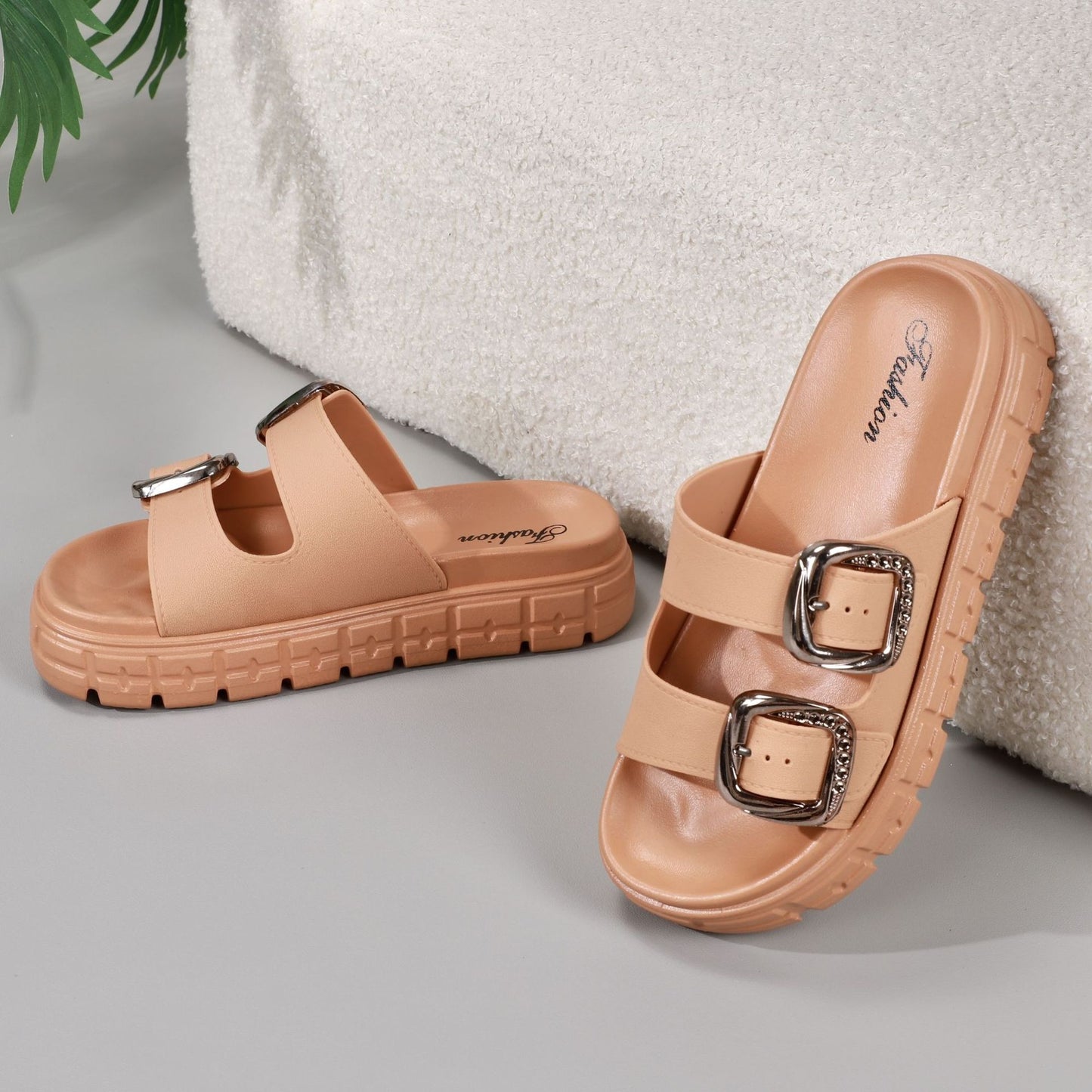 Women's Round Head Open Toe Beach Shoes