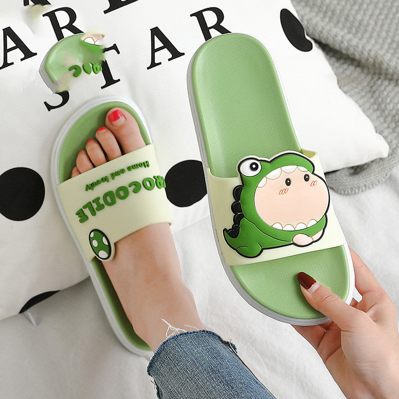 New Slippers Female Summer Family Of Three Parent-child Home Sliding Indoor