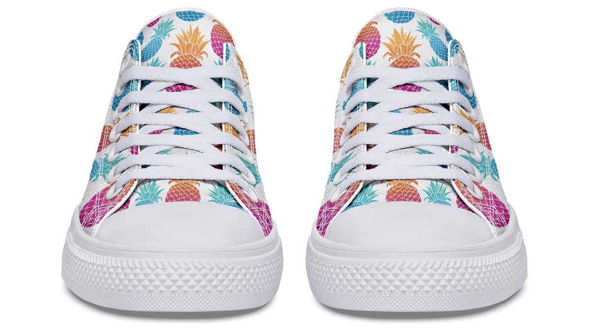 Fashion Print Couple Low-Top Canvas Shoes