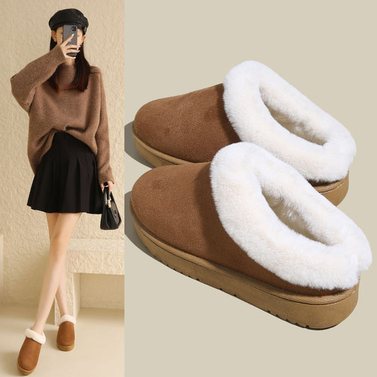 Outdoor Non-slip Home Cotton Shoes